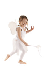 girl playing fairy