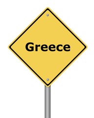 Warning Sign Greece