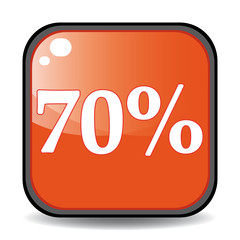 70 PERCENT ICON