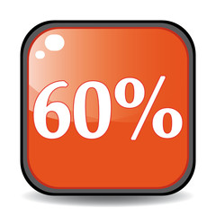 60 PERCENT ICON