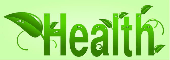 Green health and environmental concern in text