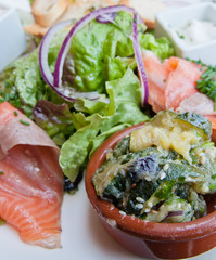 salmon salad