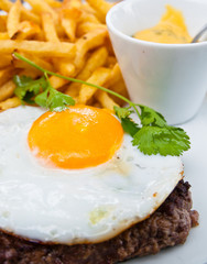 Egg and fries