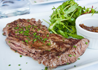 juicy steak beef