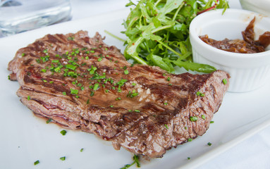 juicy steak beef