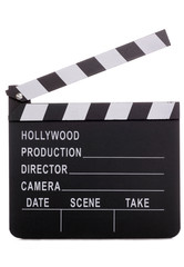 Movie clapper board