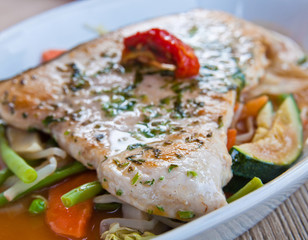 plate of fish
