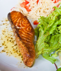 pasta with salmon