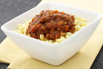 Macaroni  Bolognese