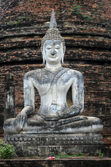 Fototapeta premium Big white Buddha