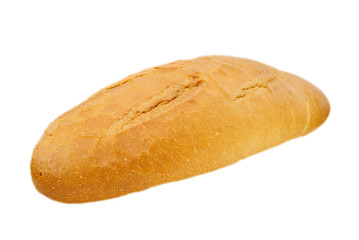 Bread isolated on white background