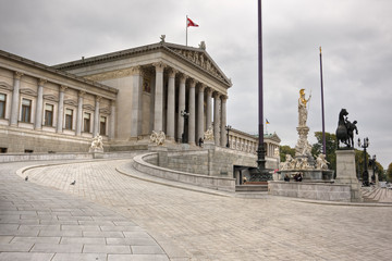 Obraz premium Parliament in Vienna