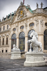 Fototapeta na wymiar Belweder w Wiedniu