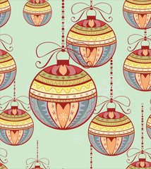 Seamless Christmas background