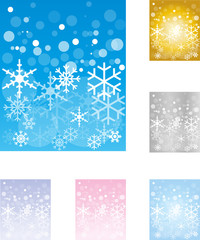 Schnee, Silber, Hintergrund, Vektor