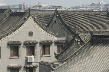 Altstadt von Xian, Blick über die Dächer © koep