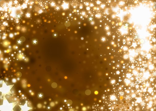 xmas gold background