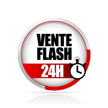 bouton vente flash 24 heures