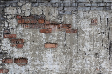 Старая кирпичная стена
