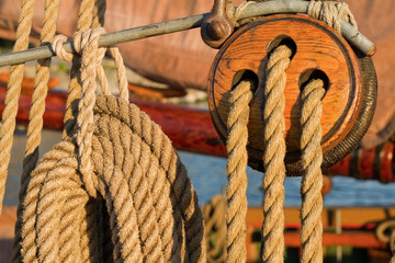 Vintage ship details.