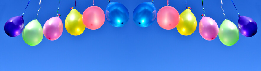 Colorful balloons © Natallia Vintsik
