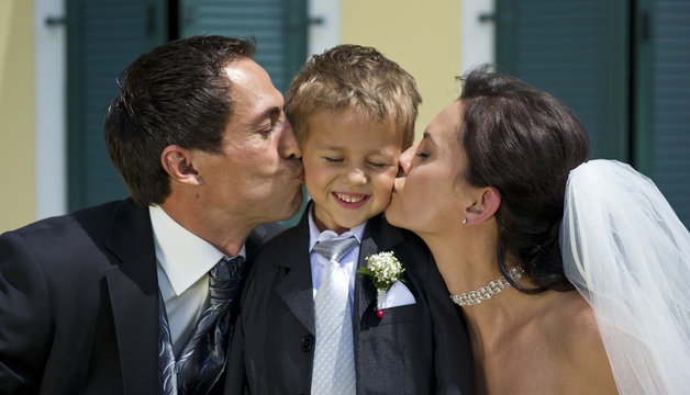 Hochzeitsfamilie