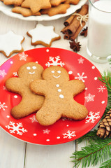 Gingerbread man cookie