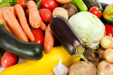 Assortment of fresh vegetables