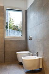 new apartment, empty bathroom