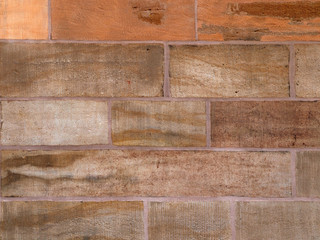 Sandsteinmauer