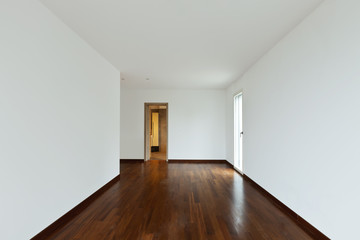 new apartment, empty room