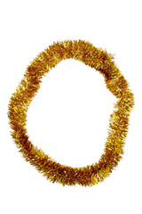 chiffre 0 guirlande de noel