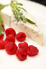 cheese and raspberry