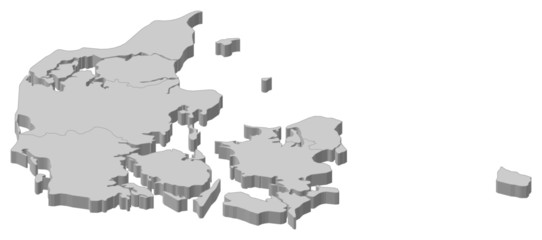 Map of Danmark