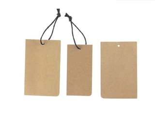 brown paper tags