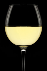 White wine glass