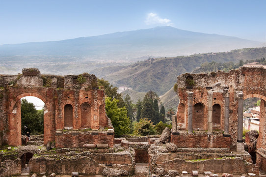 Taormina et l'Etna - Sicile, Italie