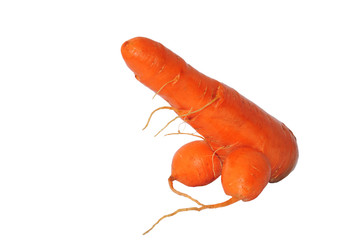 Carrot as a penis