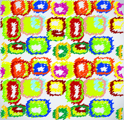 Obraz premium Vector abstract doodle background