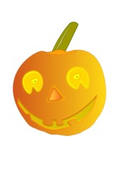 Kürbisgesicht Halloween
