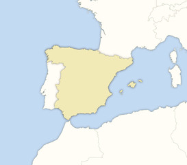 Map of Spain