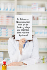 zu risiken und nebenwirkungen ...