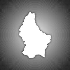 Map of Luxembourg