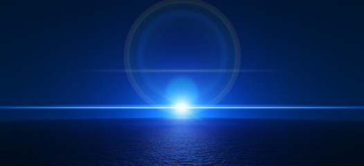 Supernova Background blue