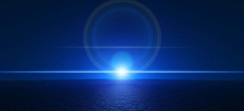 Supernova Background blue