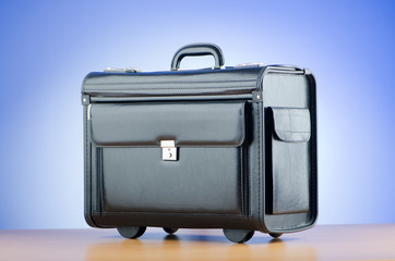 Business cases against gradient background