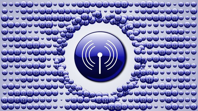 Wi-FI Button Background - HD1080