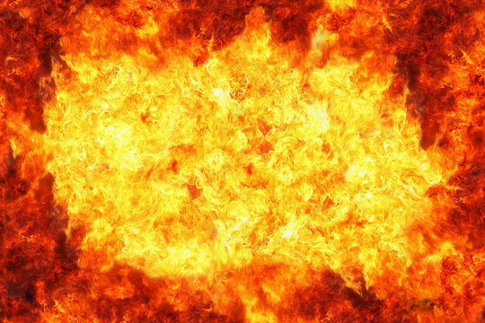 Fire and Flame Background frame