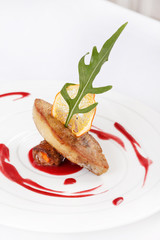 foie gras with sauce © Maksim Shebeko