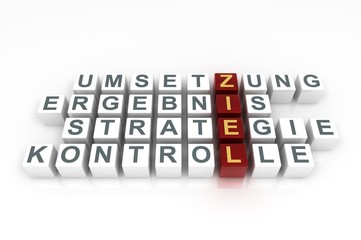 Ziel-W&uuml;rfel Wei&szlig;